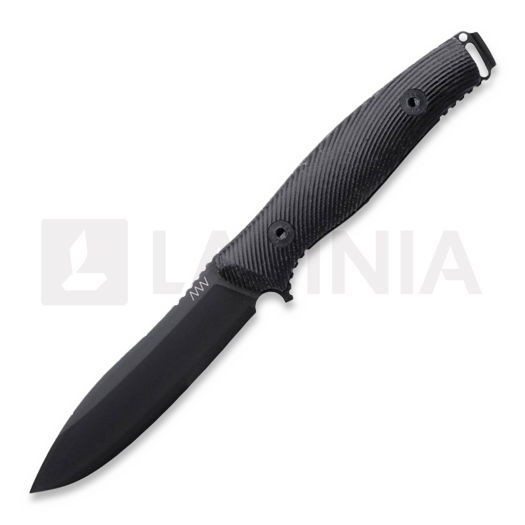 ANV Knives M25 - Sleipner DLC - Micarta kniv, sort