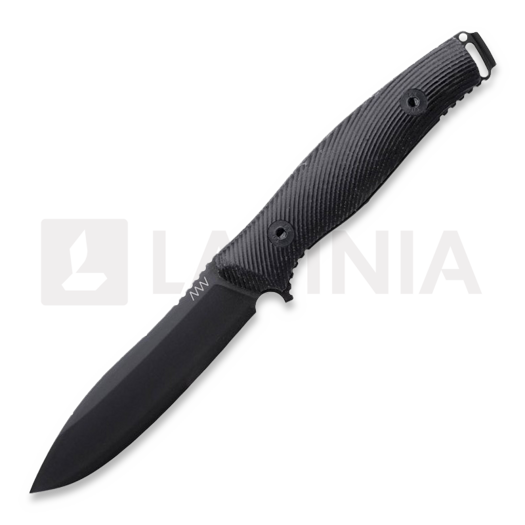 ANV Knives M25 - Sleipner DLC - Micarta ナイフ, 黒
