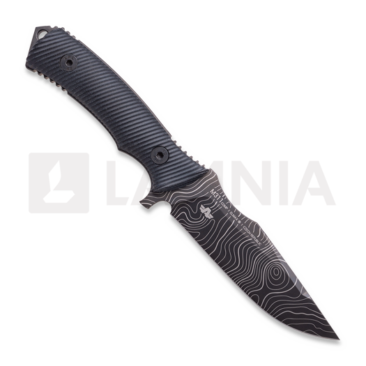 ANV Knives M311 Comp ARMA - Sleipner DLC - Micarta veitsi, musta