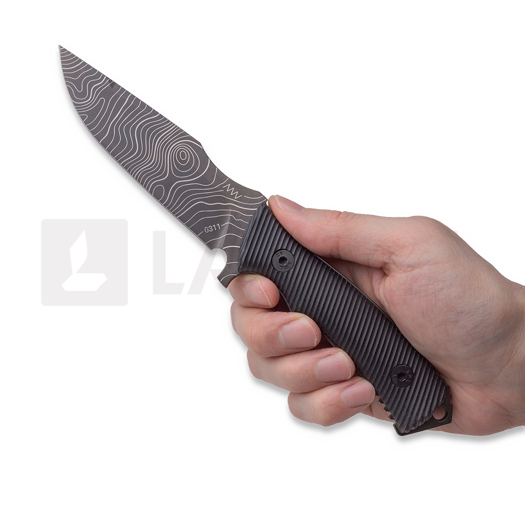 ANV Knives M311 Comp ARMA - Sleipner DLC - Micarta peilis, musta