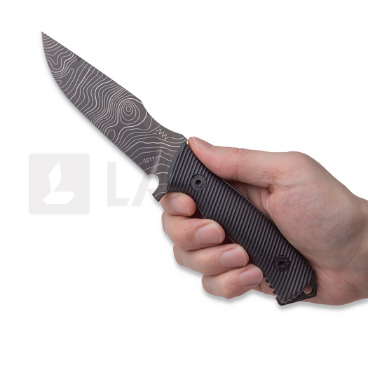 ANV Knives M311 Comp ARMA - Sleipner DLC - Micarta veitsi, musta