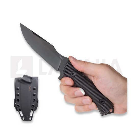 ANV Knives M311 Comp - Elmax DLC - Micarta veitsi, musta