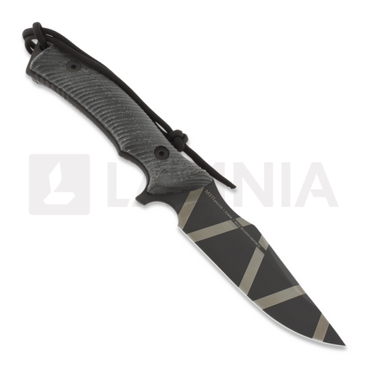 ANV Knives M311 Spelter - Elmax DLC Camo - Micarta Black 刀, Black Kydex