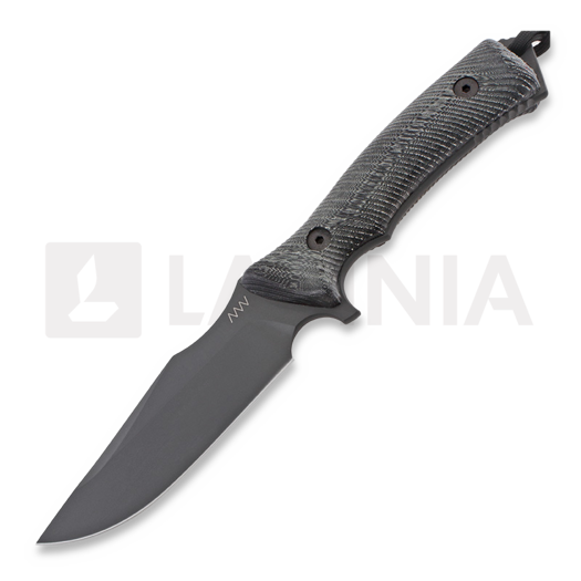 Nazis ANV Knives M311 Spelter - Elmax DLC - Micarta Black, Black Kydex