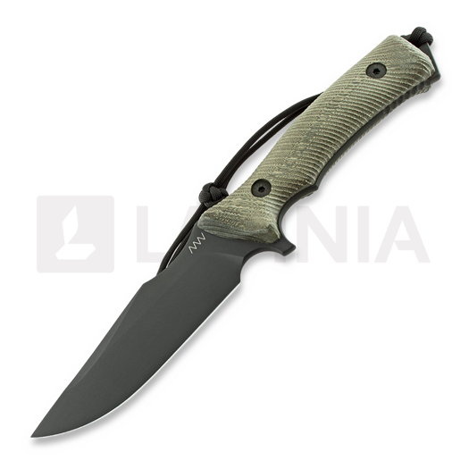 Couteau ANV Knives M311 Spelter - Elmax DLC - Micarta Olive, Black Kydex