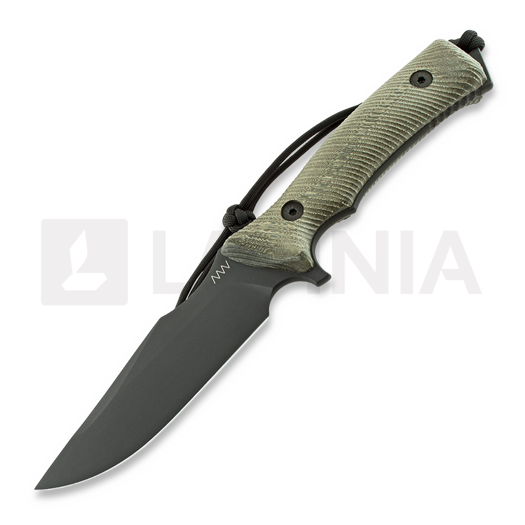 Nôž ANV Knives M311 Spelter - Elmax DLC - Micarta Olive, Black Kydex