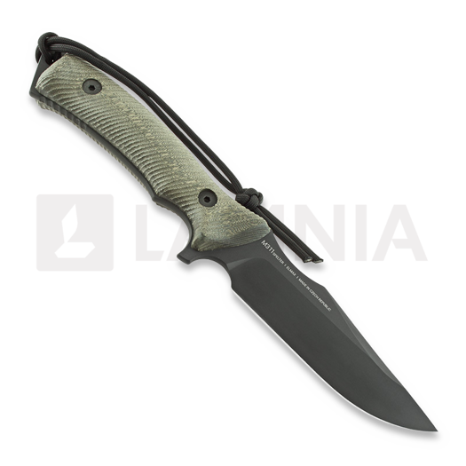 ANV Knives M311 Spelter - Elmax DLC - Micarta Olive veitsi, Black Kydex