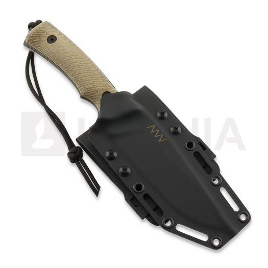 ANV Knives M311 Spelter NC - Elmax DLC Topo - Micarta Coyote veitsi