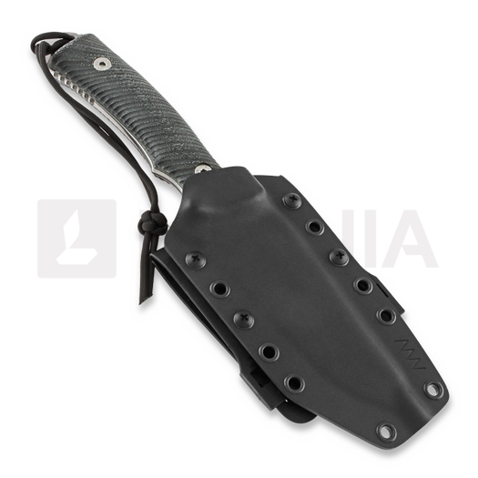 ANV Knives M311 Spelter Sleipner 刀, 黑色