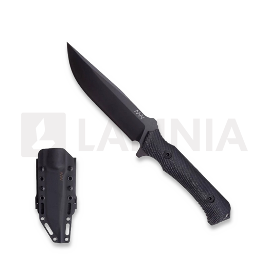 Nóż ANV Knives M41 - Elmax DLC - Micarta, czarny