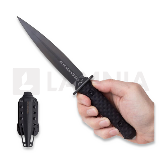 ANV Knives M500 Kamba - Elmax DLC - G10 dolk, sort