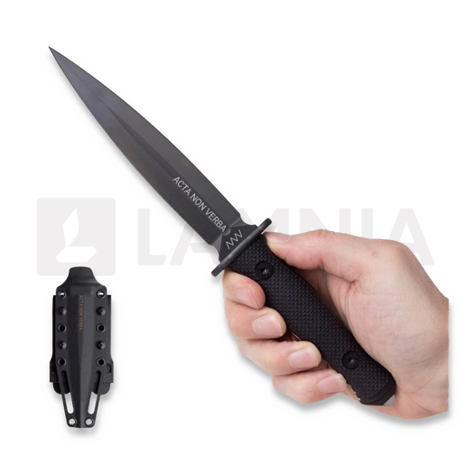 ANV Knives M500 Kamba - Elmax DLC - G10 Dolch, schwarz