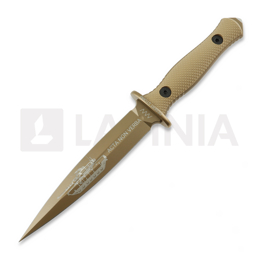 Στιλέτο ANV Knives M500 Kamba - Elmax DLC - G10, Desert Storm