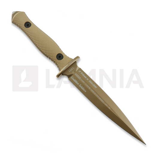 ANV Knives M500 Kamba - Elmax DLC - G10 פגיון, Desert Storm