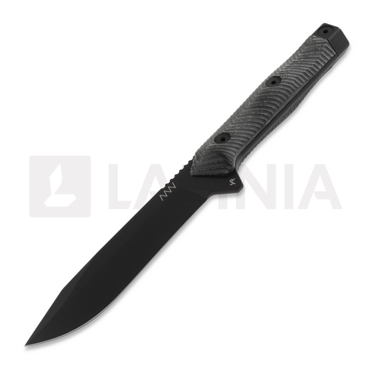 Cuțit ANV Knives M73 Kontos - Sleipner Cerakote - Micarta, negru