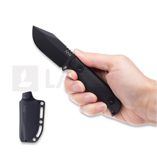 ANV Knives P080 Scout - Sandvik PC - G10 kniv, svart