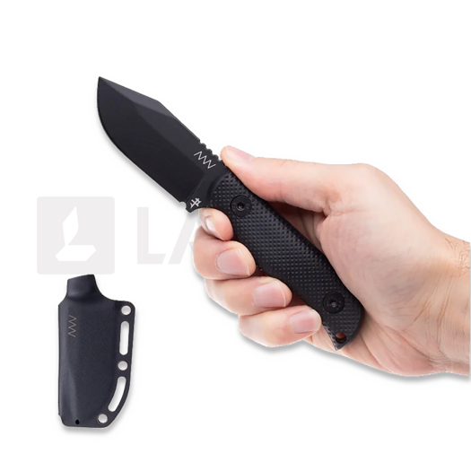 ANV Knives P080 Scout - Sandvik PC - G10 kniv, svart