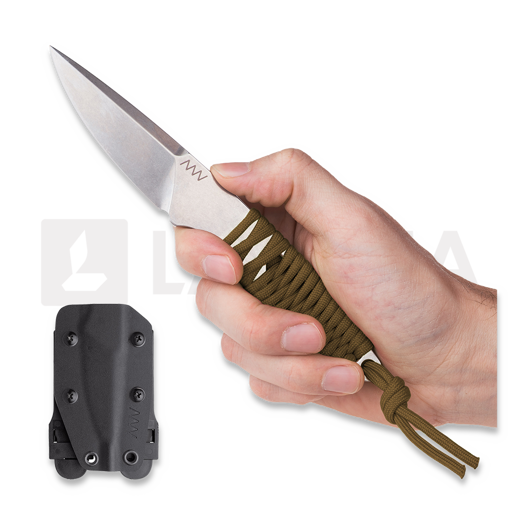 ANV Knives P100 - Sandvik - Paracord ナイフ, coyote