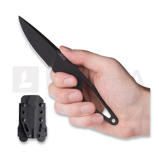 Cuchillo ANV Knives P100 - Sleipner Cerakote - Skeleton