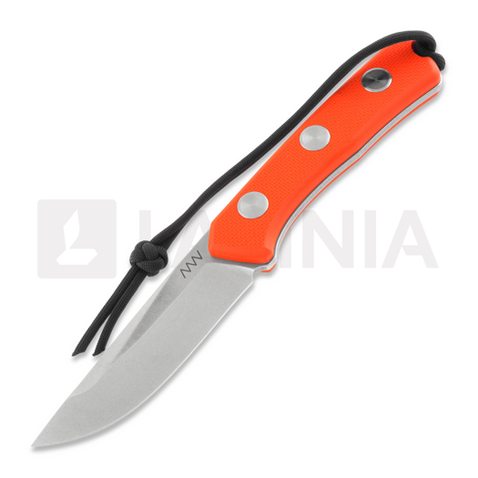มีด ANV Knives P200 Mk II Plain edge, kydex, ส้ม