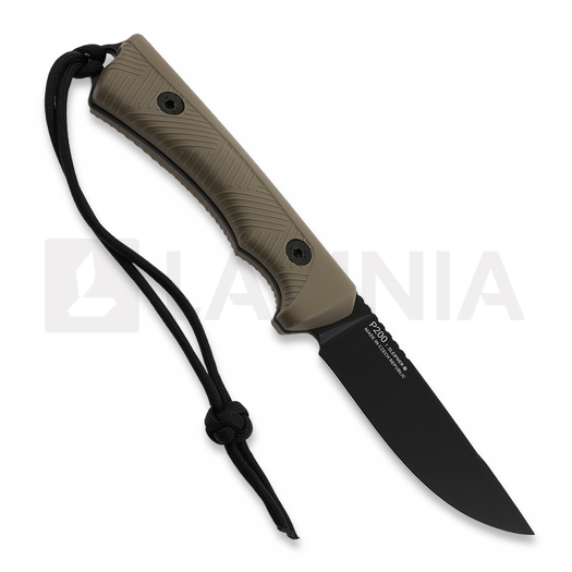 ANV Knives P200 - Sleipner Cerakote Black - GRNPU 刀, coyote