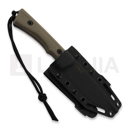 ANV Knives P200 - Sleipner Cerakote Black - GRNPU 刀, coyote