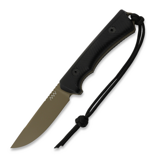 ANV Knives P200 - Sleipner Cerakote Coyote - GRNPU 刀, 黑色