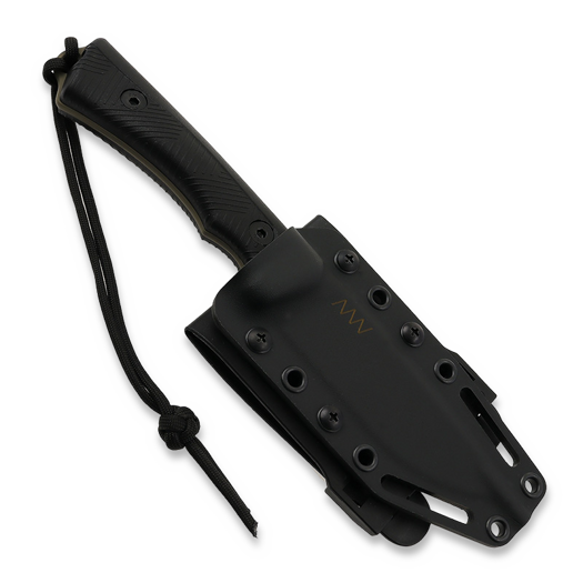 ANV Knives P200 - Sleipner Cerakote Coyote - GRNPU peilis, juoda
