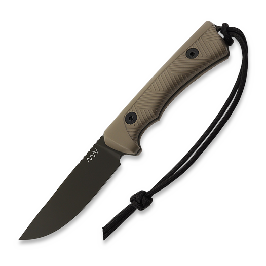 Nóż ANV Knives P200 - Sleipner Cerakote Olive - GRNPU, coyote