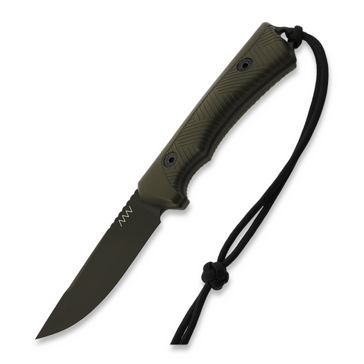 มีด ANV Knives P200 - Sleipner Cerakote Olive - GRNPU, olive drab
