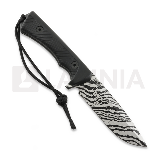 Cuțit ANV Knives P250 DAYZ - Sleipner - GRNPU, negru