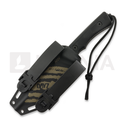 Cuțit ANV Knives P250 DAYZ - Sleipner - GRNPU, negru