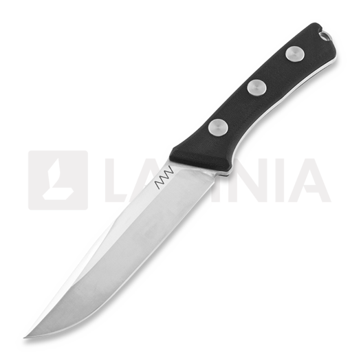 Nóż ANV Knives P300 Plain edge, czarny