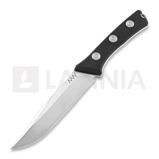 ANV Knives P300 Plain edge Messer, schwarz