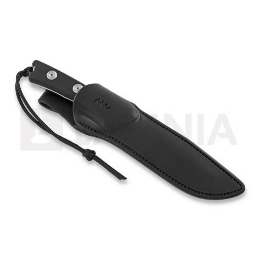Couteau ANV Knives P300 Plain edge, noir