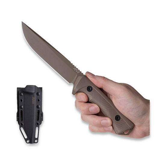 Nóż ANV Knives P300 - Sleipner Cerakote Coyote - GRNPU, coyote