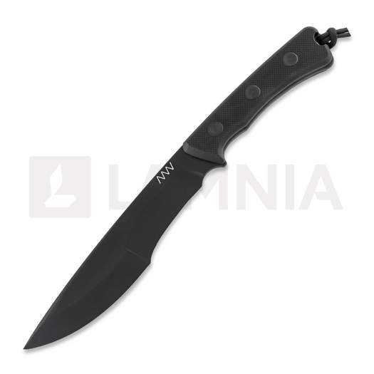 ANV Knives P500 - Sleipner Cerakote Black - G10 ナイフ, 黒