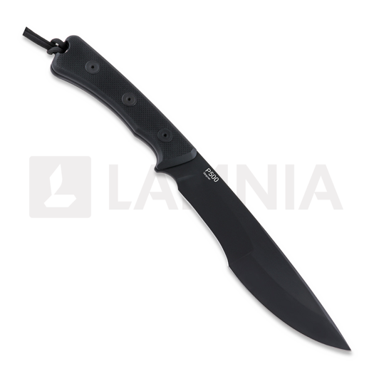 ANV Knives P500 - Sleipner Cerakote Black - G10 veitsi, musta