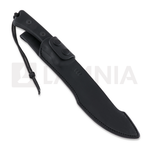 ANV Knives P500 - Sleipner Cerakote Black - G10 veitsi, musta