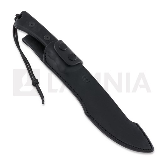 ANV Knives P500 - Sleipner Cerakote Black - G10 peilis, juoda