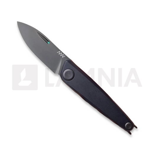 Saliekams nazis ANV Knives Z050 BB - Sleipner DLC - Dural, melns