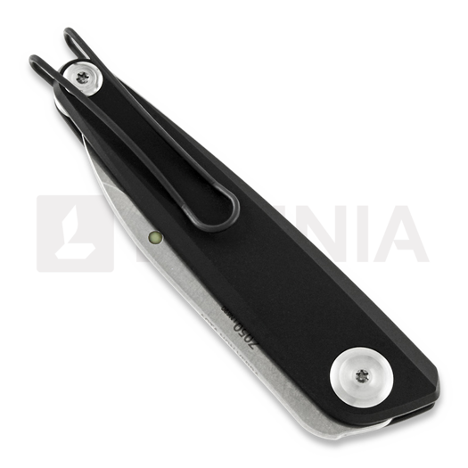 Складной нож ANV Knives Z050 Plain edge, чёрный
