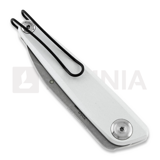 Складной нож ANV Knives Z050 Plain edge, silver