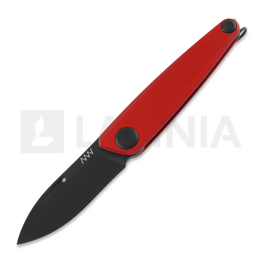 ANV Knives Z050 - Sleipner DLC - Dural 접이식 나이프, 빨강