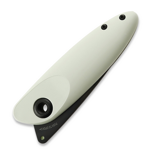 ANV Knives Z070 - Sleipner DLC - GRNPU sulankstomas peilis, mintwhite