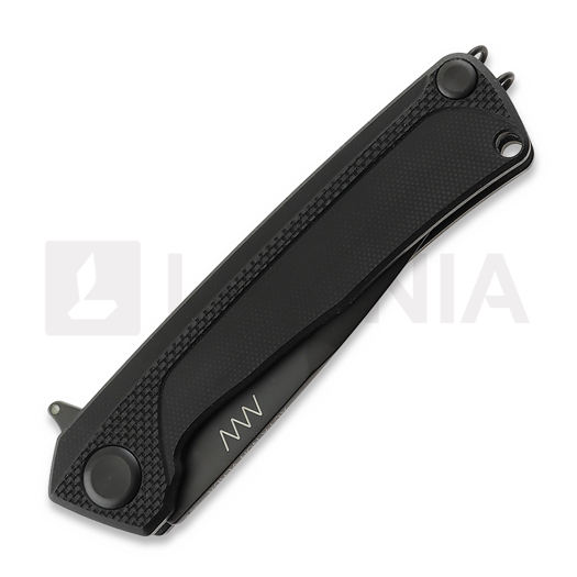 ANV Knives Z100 BB - Sleipner DLC - G10 sulankstomas peilis, juoda