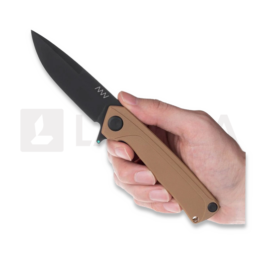 ANV Knives Z100 BB - Sleipner DLC - G10 접이식 나이프, coyote