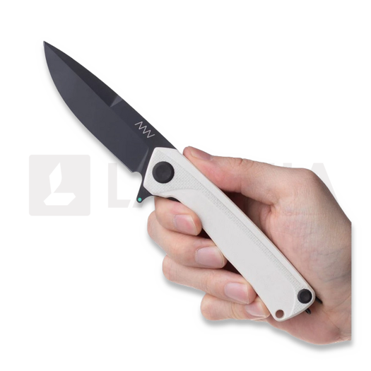 ANV Knives Z100 BB - Sleipner DLC - G10 fällkniv, vit