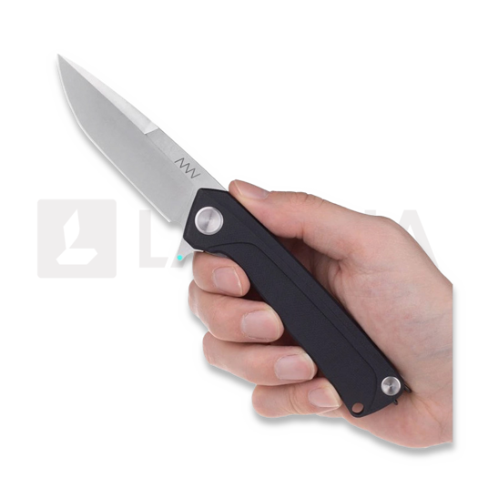 Navaja ANV Knives Z100 BB - Sleipner Stonewash - G10, negro