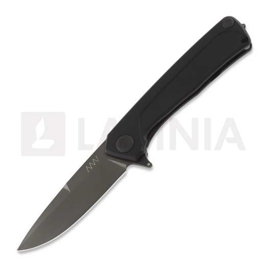 Navalha ANV Knives Z100 Plain edge Dural Frame Lock, preto